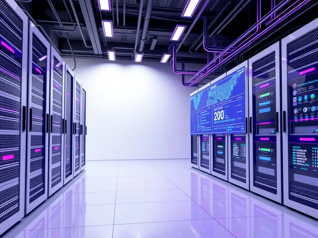 3D representation of server-side tracking integration with CRM systems.